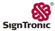 Signtronic Webseite